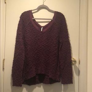 Free people sweater.